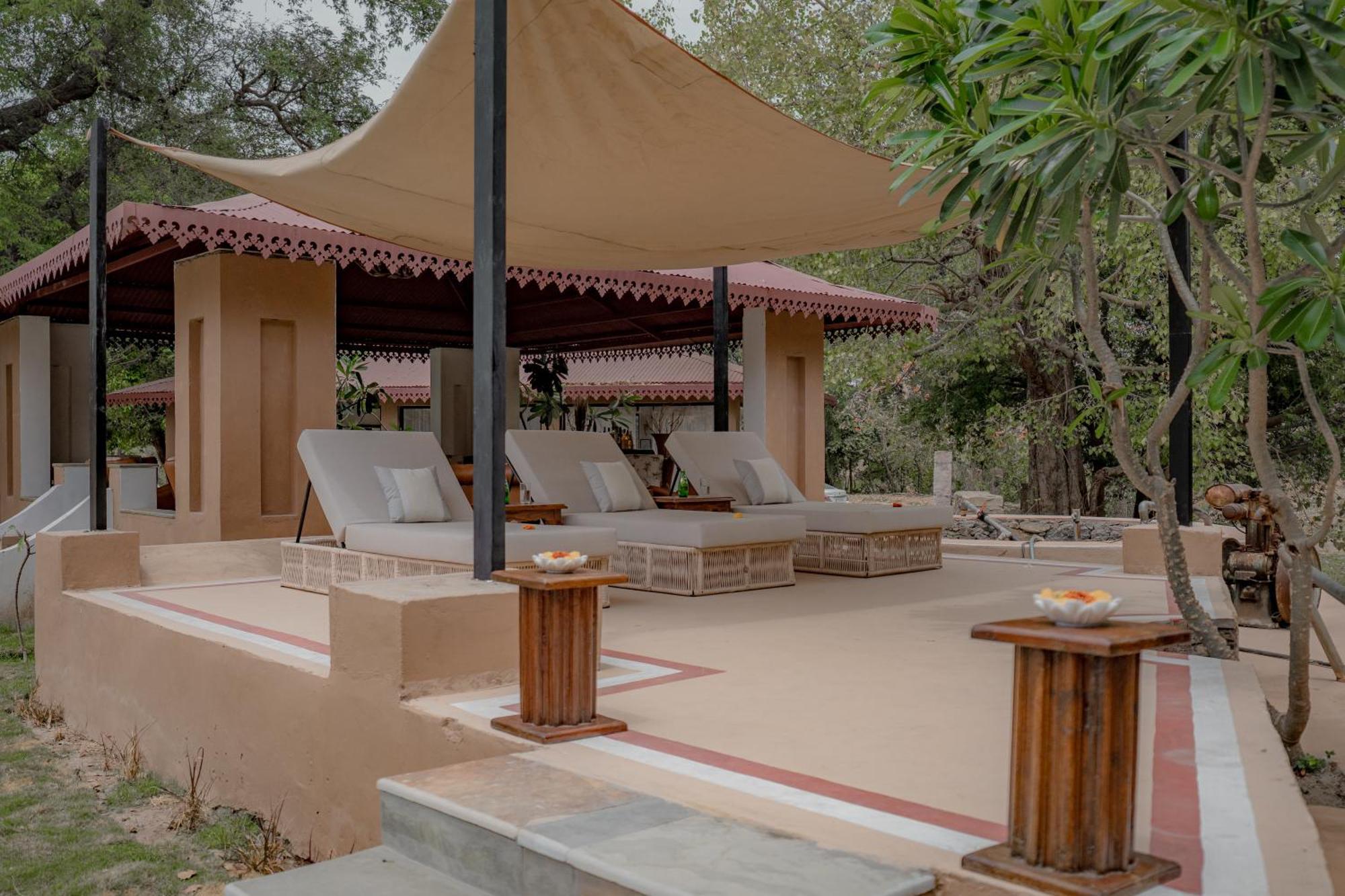 Aloof Jungle Lodge Ghānerao Buitenkant foto
